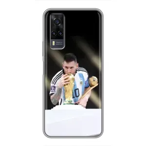 Чехлы Лео Месси Аргентина для ViVO Y31 (Кубок Мира)
