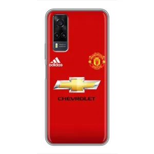 Силиконовые Чехлы принт Футбол на ViVO Y31 (Man United)