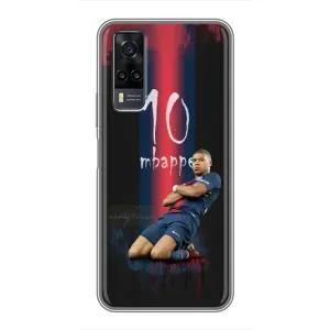 Чехол (TPU) с Футболистом на ViVO Y31 (MBAPPE 10)