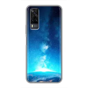 Чехлы КОСМОС для ViVO Y31 (Млечный путь)