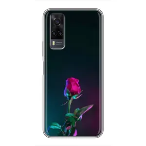 Чехлы с принтом Розочки для ViVO Y31 (Ночная роза)