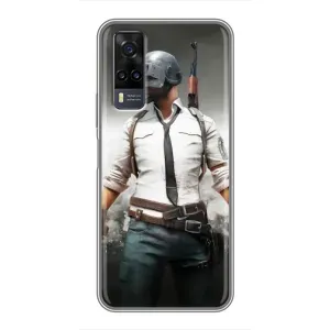 Чохол з картинкою "Герой Pubg" на ViVO Y31 (Пабг)