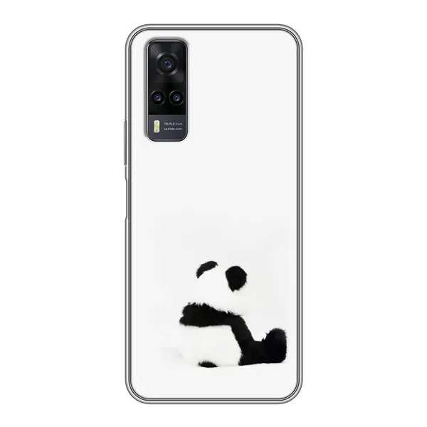 Чехол с рисунком «Панда обиделся» для Vivo Y31