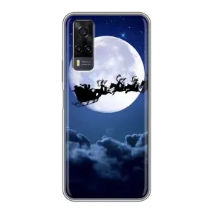 Чехол Санта Клаус для ViVO Y31 (Санта - луна)