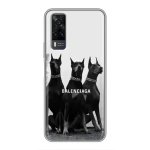 Чохол ДОБЕРМАН для ViVO Y31 (Три добермана)