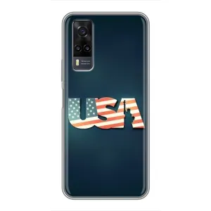 Чохол Прапор USA для ViVO Y31 (USA)