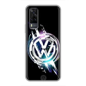 Чехол "Фольксваген" для ViVO Y31 (Volkswagen на черном)