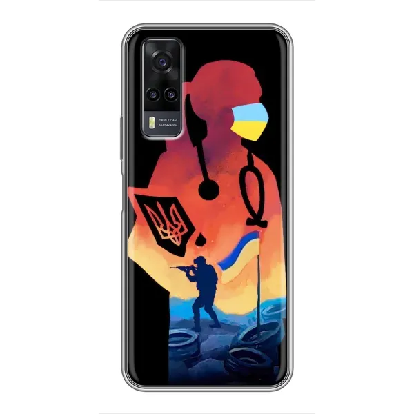 Чехол с рисунком «ЗСУ Врач» для Vivo Y31 Чехол с рисунком «ЗСУ Врач» для Vivo Y31