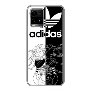 Чехол в стиле "Адидас" для Виво Y33s (Adidas шнурки)