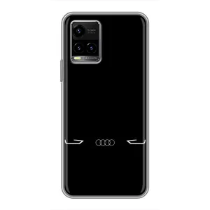 Силіконовий бампер з картинкою машини на Vivo Y33s (Сілует Audi)