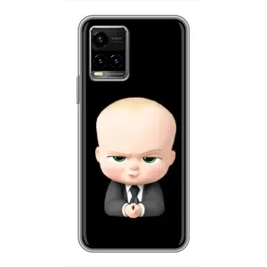 Мультяшный принт на Чехол для Виво Y33s (Бос)