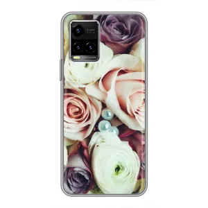 Чехлы с принтом Розочки для Vivo Y33s (Букет РОЗ)