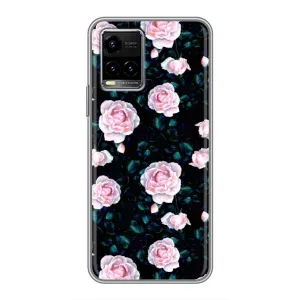 Чехлы с принтом Розочки для Vivo Y33s (Чайные розы)