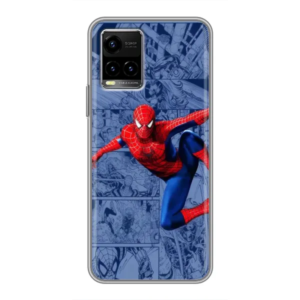 Чехол с рисунком «Человек Паук» для Vivo Y33s