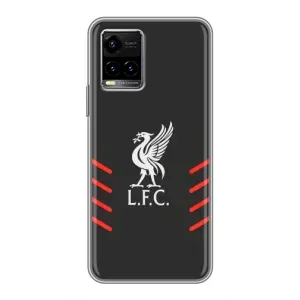 Силиконовые Чехлы принт Футбол на Vivo Y33s (Эмблема Liverpool)