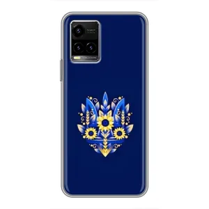Чехол с картинкой (Патриотический ГЕРБ) на Vivo Y33s (герб)