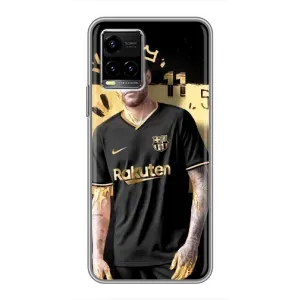 Силиконовый Чехол Vivo Y33s (Gold Neymar)