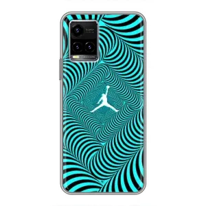 Силиконовый Чехол Nike Air Jordan на Виво Y33s (Jordan)