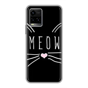 Бампер с изображением Котиков для Виво Y33s (КОТИК MEOW)