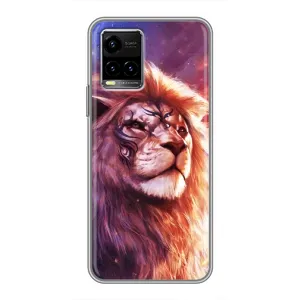Чехол с картинкой на Vivo Y33s (Красочный ЛЕВ)