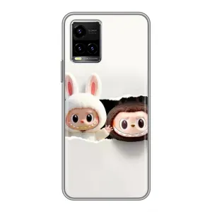 Чехол с принтом Лабубу для Vivo Y33s (Фигурки Labubu)