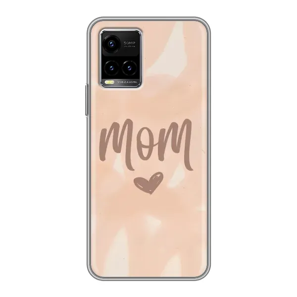 Чехол с рисунком «Love mom» для Vivo Y33s Чехол с рисунком «Love mom» для Vivo Y33s