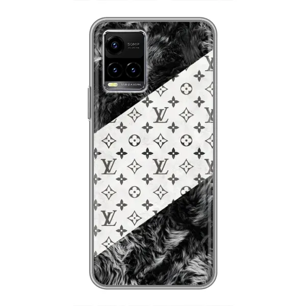 Чехол с рисунком «LV на белом» для Vivo Y33s Чехол с рисунком «LV на белом» для Vivo Y33s