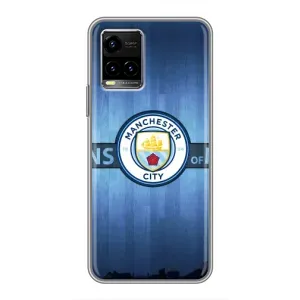 Силиконовые Чехлы принт Футбол на Vivo Y33s (ManCity)