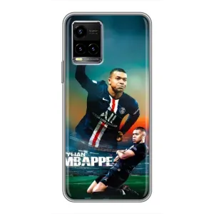 Чехол (TPU) с Футболистом на Vivo Y33s (MBAPPE)