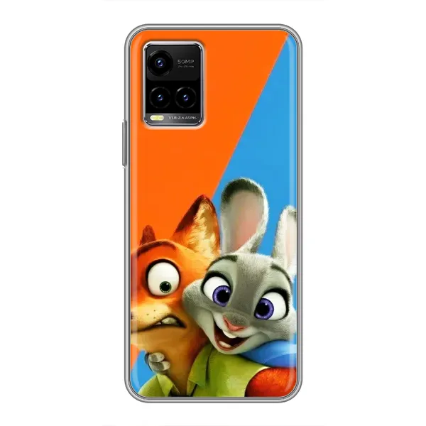 Чехол с рисунком «Ник и Хопс» для Vivo Y33s Чехол с рисунком «Ник и Хопс» для Vivo Y33s