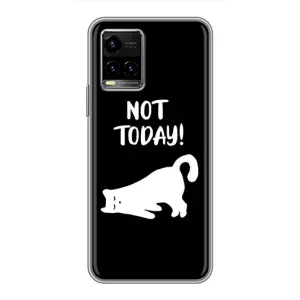 Бампер с изображением Котиков для Виво Y33s (Not Today)