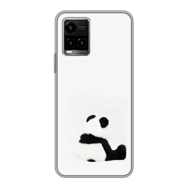 Чехол с рисунком «Панда обиделся» для Vivo Y33s