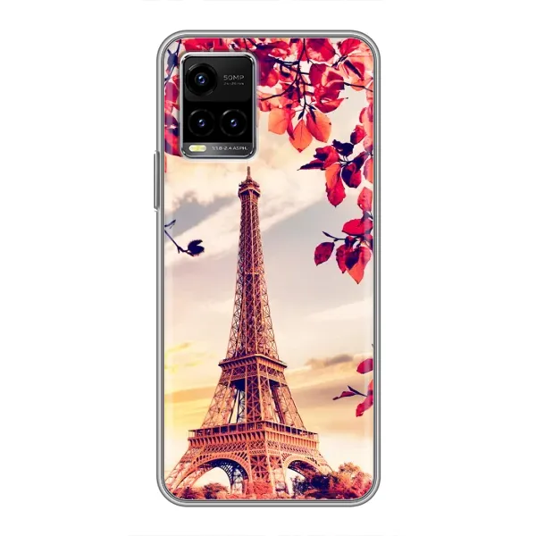 Чехол с рисунком «Paris photo» для Vivo Y33s Чехол с рисунком «Paris photo» для Vivo Y33s