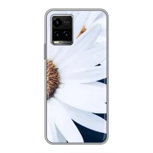 Чохол з ромашками на Vivo Y33s (Пів ромашки)
