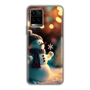 Чохли на Новий Рік Vivo Y33s (Сніговик святковий)