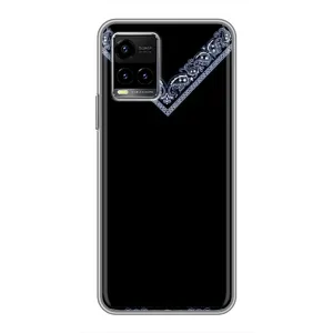 Силиконовый Чехол на Vivo Y33s (Воротник вышиванки)