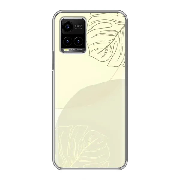 Чехол с рисунком «Зелёный фон» для Vivo Y33s