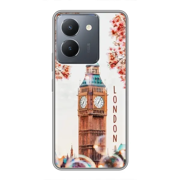 Чехол с рисунком «Часы Лондон» для Vivo Y36 Чехол с рисунком «Часы Лондон» для Vivo Y36