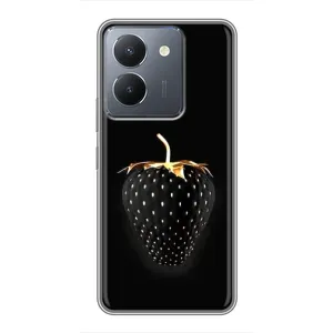 Чохол з зображенням смачної їжі для VIVO Y36 (Чорна полуниця)