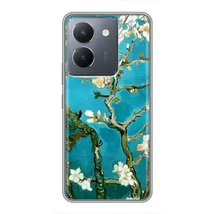 Чехол с принтом САКУРЫ на VIVO Y36 (Цветение Сакуры)