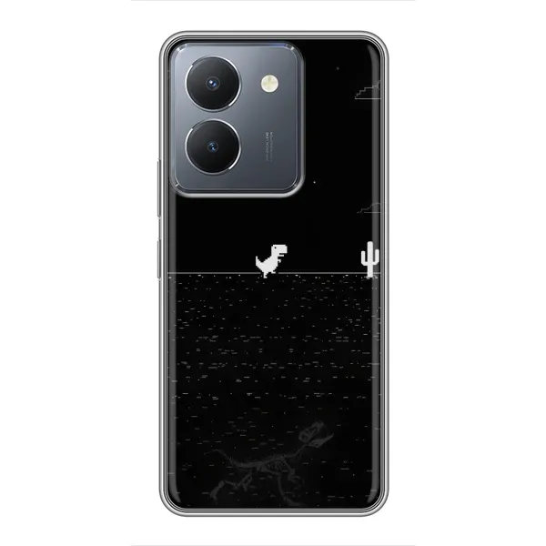 Чехол с рисунком «Динозаврик» для Vivo Y36 Чехол с рисунком «Динозаврик» для Vivo Y36