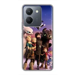Чехол дракон Беззубик для VIVO Y36 (Герои дракона)