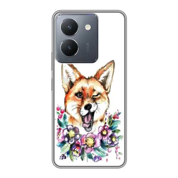 Чехол с рисунком «Хитрая лиса» для Vivo Y36 Чехол с рисунком «Хитрая лиса» для Vivo Y36