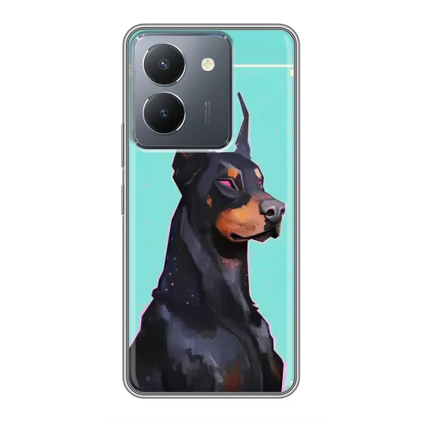 Чехол с рисунком «Король доберман» для Vivo Y36 Чехол с рисунком «Король доберман» для Vivo Y36