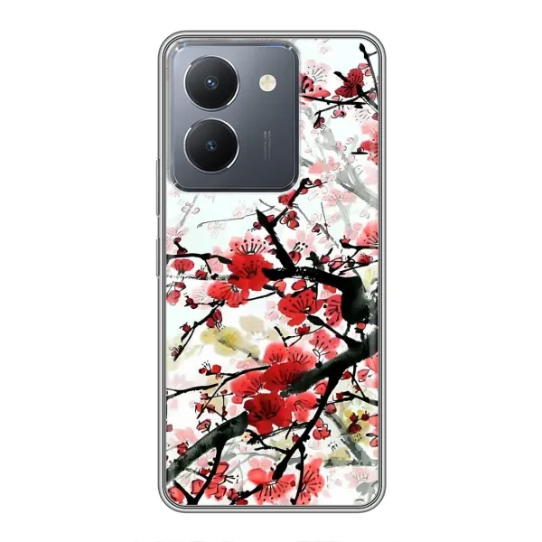 Чехол с рисунком «Красивая Сакура» для Vivo Y36 Чехол с рисунком «Красивая Сакура» для Vivo Y36