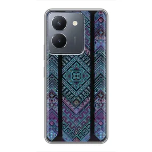 Силиконовый Чехол на VIVO Y36 (Крутой орнамент)