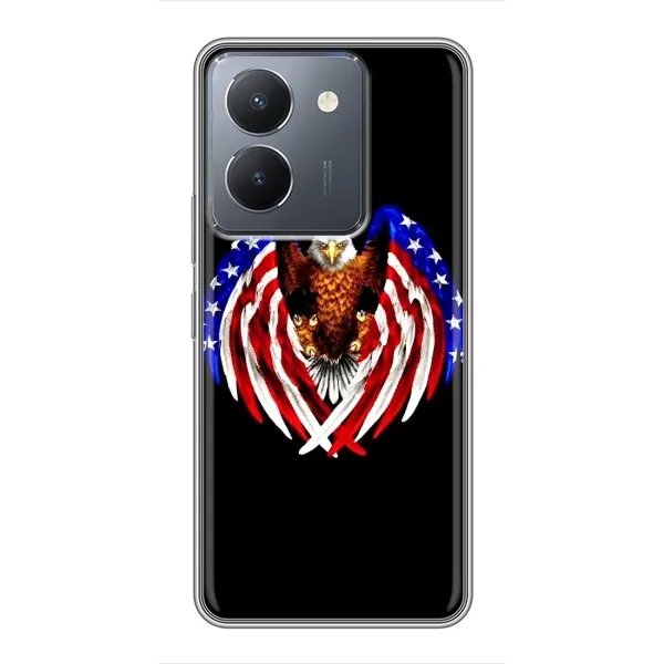 Чехол с рисунком «Крылья США» для Vivo Y36 Чехол с рисунком «Крылья США» для Vivo Y36