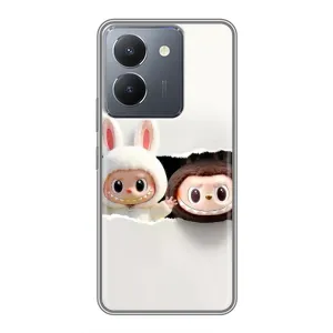 Чехол с принтом Лабубу для VIVO Y36 (Фигурки Labubu)