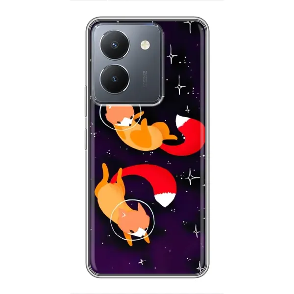 Чехол с рисунком «Лисы» для Vivo Y36 Чехол с рисунком «Лисы» для Vivo Y36