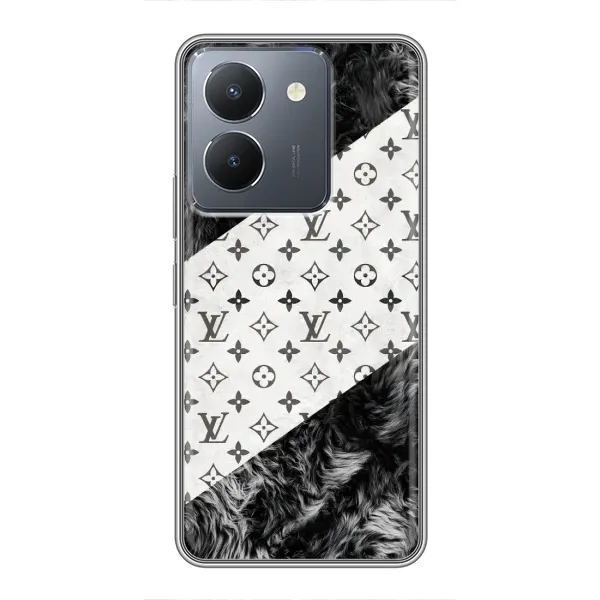 Чехол с рисунком «LV на белом» для Vivo Y36 Чехол с рисунком «LV на белом» для Vivo Y36